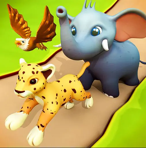 Ảnh 1 của Tải Animal Shifting Transform Run Apk 1.0.4 cho Android iOs Cảnh động vật biến hình trong Animal Shifting Transform Run