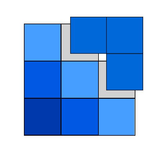 Ảnh 1 của Tải BlockuDoku Mod Apk 3.0.5 (Vô hạn tiền) cho Android iOS Màn hình chính của BlockuDoku Mod với các khối gỗ đang chờ sắp xếp