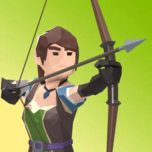 Ảnh 1 của Tải BowRider io Apk 2.5.1 cho Android iOs Cung thủ trên lưng thú cưỡi đang chiến đấu trong BowRider io