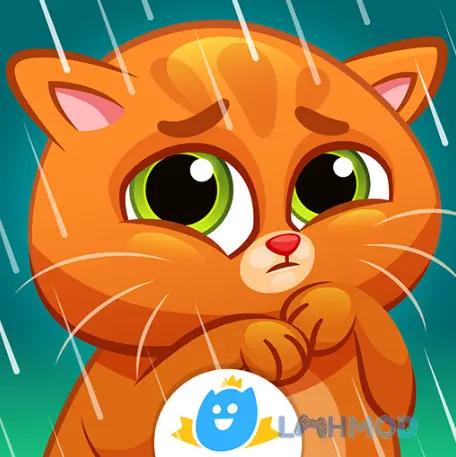 Ảnh 1 của Tải Bubbu Mod Apk 1.89 (Vô Hạn Tiền) cho Android iOs Mèo Bubbu đáng yêu cùng logo game Bubbu Mod
