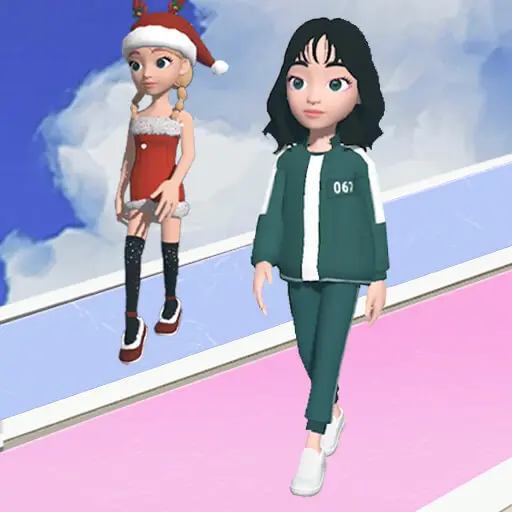 Ảnh 1 của Catwalk Battle – Dress up! Apk1.3.6 cho Android, IOS Logo game Catwalk Battle – Dress up! với hình ảnh cô gái phong cách