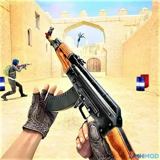 Commando Gun Shooting Games 3D Mod APK 3.9 (Menu, Bất tử, Đạn, Onehit)