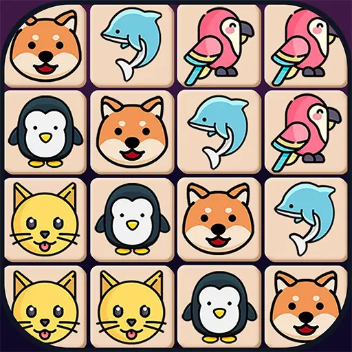 Ảnh 1 của Tải trò chơi Connect Animal APK 1.0.59 cho Android iOS Logo game Connect Animal với hình ảnh động vật ngộ nghĩnh