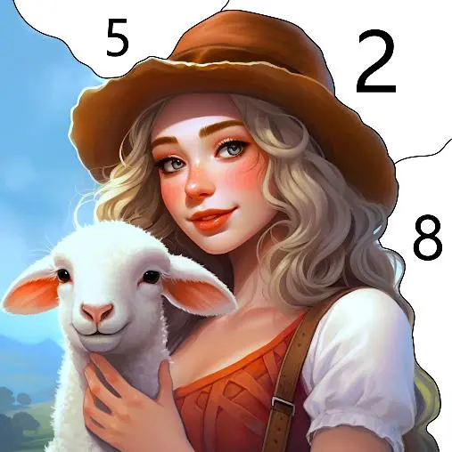 Ảnh 1 của Tải Country Farm Coloring Book Apk v2.0.5 cho Android iOs Biểu tượng game Country Farm Coloring Book Mod APK
