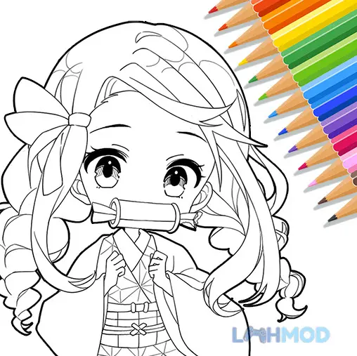 Tải Cute Drawing Anime Color Fan Apk V1.162 cho Android iOs