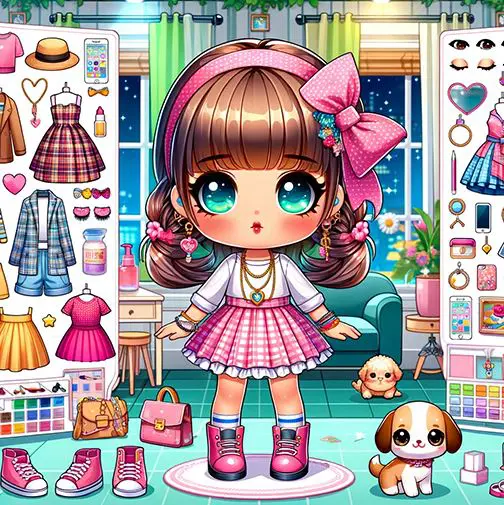 Tải DIY Paper Doll Chibi DressUp Apk 8.0 cho Android iOs