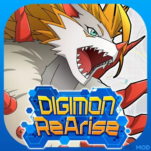 Digimon ReArise Mod APK 99.9.0 (Menu, Tăng Sát Thương, Phòng thủ)