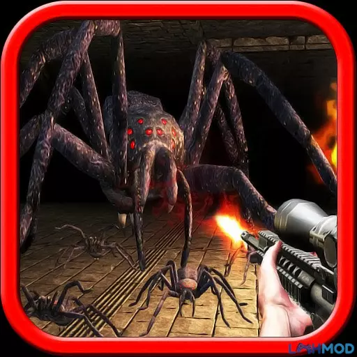 Ảnh 1 của Tải game Dungeon Shooter Mod APK 1.5.4 (Mua Sắm Miễn Phí) Giao diện chiến đấu căng thẳng trong Dungeon Shooter Mod