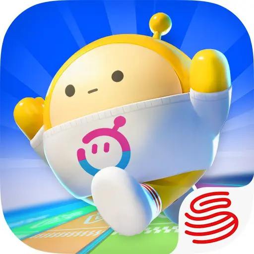 Ảnh 1 của Tải Eggy Party APK 1.0.66 cho Android iOS Logo game Eggy Party với hình ảnh trứng đáng yêu và màu sắc rực rỡ