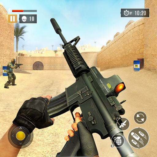 Ảnh 1 của Tải game FPS Commando Shooting Games Mod Apk 1.7 (Bất tử) cho Android, IOS Logo FPS Commando Shooting Games