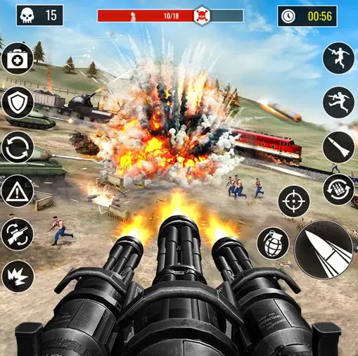 Tải Fight World War Gun Games 3D Apk 0.217 cho Android iOs