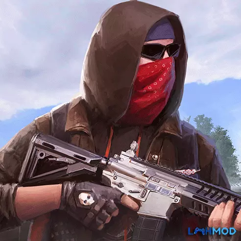 Ảnh 1 của Tải Fire Strike – Gun Shooter FPS MOD APK 3.23 (Không giật, Đạn tỏa, Hỗ trợ ngắm bắn) Android iOS Logo game Fire Strike - Gun Shooter FPS với biểu tượng chiến đấu