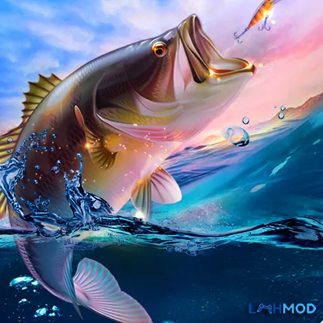 Fishing Legend MOD APK 1.9.6 Vô hạn tiền,Kim cương,Năng lượng