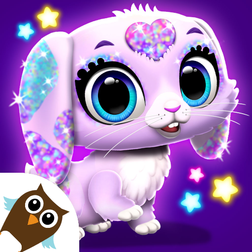 Ảnh 1 của Tải Floof – My Pet House Mod Apk v14.0.5 (Mua miễn phí) Chú thỏ con lấp lánh với đôi mắt xanh to tròn