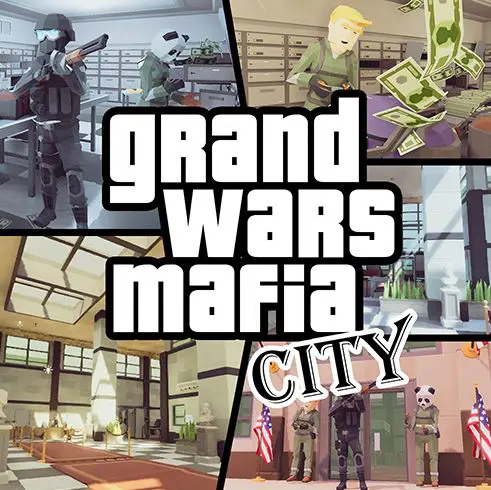 Tải Grand Wars Mafia City Mod Apk 0.77 (Mở khóa premium, Vô hiệu kẻ địch) cho Android iOs
