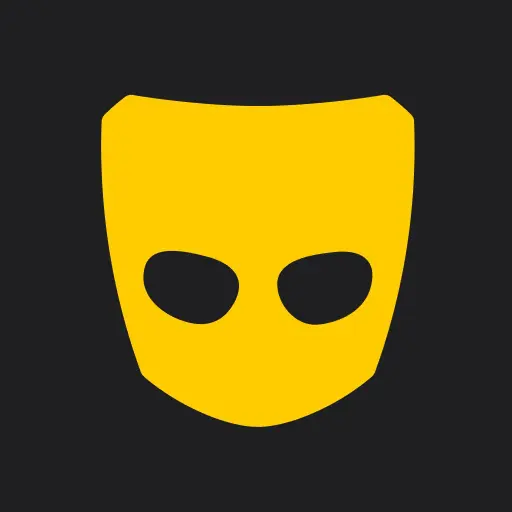 Ảnh 1 của Grindr – Gay chat Mod Apk 8.20.0 (Mở khoá tất cả) Logo ứng dụng Grindr - Gay chat với biểu tượng đặc trưng