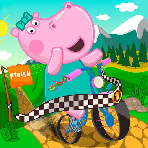 Tải Hippo Bicycle: Kids Racing APK 1.2.9 Android iOS
