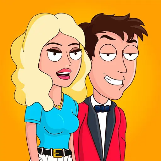 Ảnh 1 của Idle Guy MOD APK 1.9.271 (Không quảng cáo) Android iOS Logo game Idle Guy MOD với hình ảnh một chàng trai đeo kính