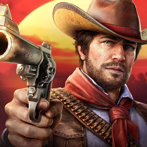 Ảnh 1 của Tải King of the West APK 1.8.0.0.1 cho Android iOS Alt text mô tả King of the West với logo game