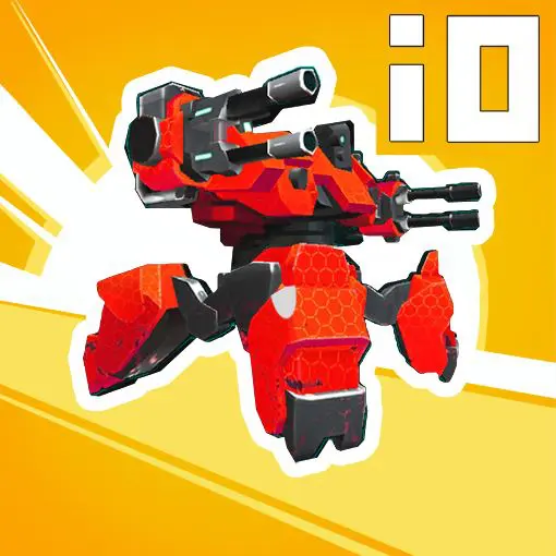 Ảnh 1 của Tải MECHA War Robots Apk 1.94 cho Android iOs Logo game MECHA War Robots với hình ảnh robot chiến đấu