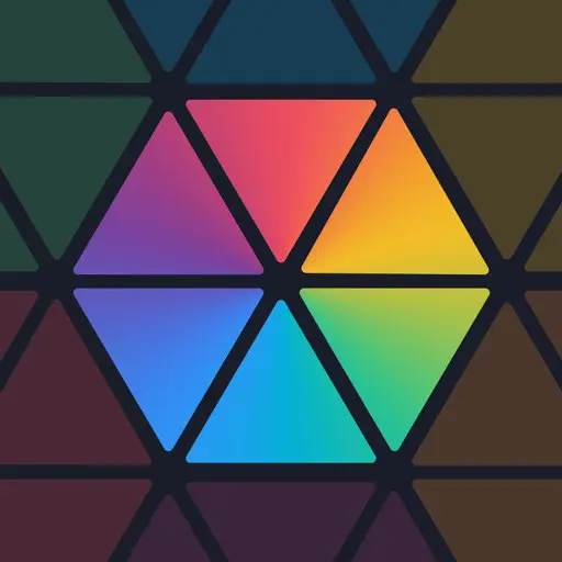Ảnh 1 của Tải trò chơi Make Hexa Puzzle APK 22.1207.09 Android iOS Logo của game giải đố Make Hexa Puzzle với các khối hình lục giác đầy màu sắc