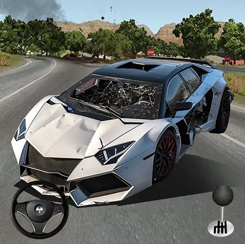 Tải Mega Car Crash Simulator Mod Apk 1.6 (Mua sắm miễn phí) Android iOs
