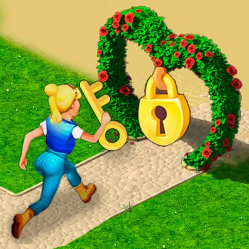 Ảnh 1 của Tải Park Town Apk 1.56.3811 cho Android, IOS miễn phí Logo game Park Town với hình ảnh công viên xanh mướt