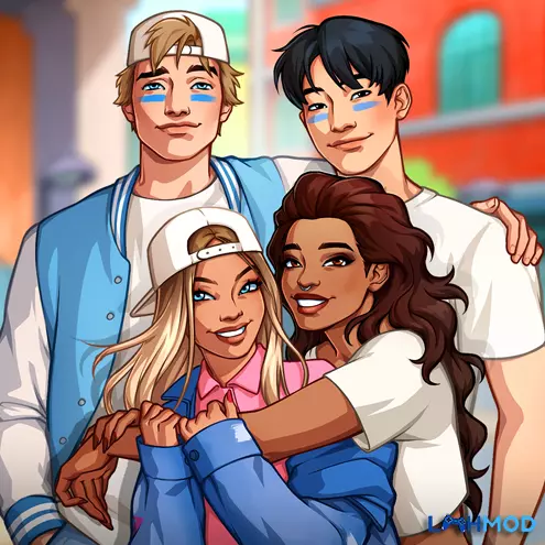 Tải Party in my Dorm: College Chat MOD APK 6.49 (Vô hạn tiền/đá quý) cho Android iOS