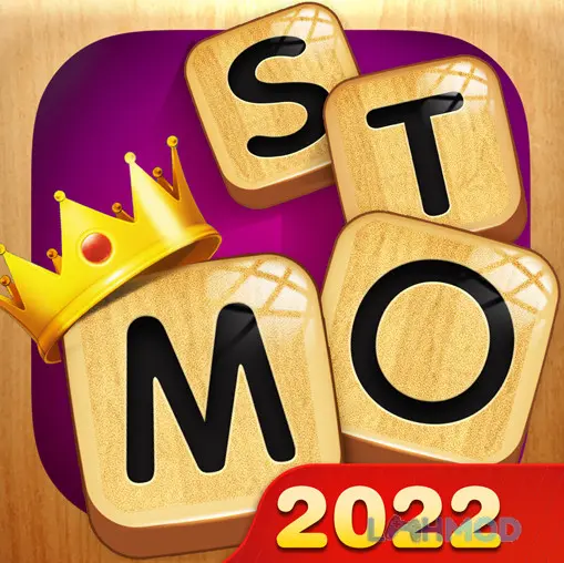 Ảnh 1 của Tải Pro des Mots Apk 5.1103.250 cho Android iOs Logo game Pro des Mots với các khối chữ cái và hiệu ứng ánh sáng