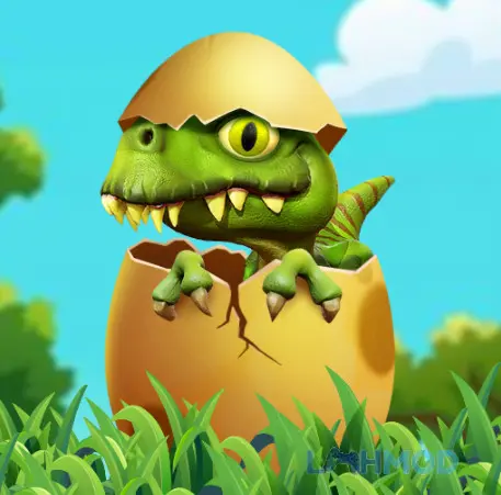 Ảnh 1 của Tải Rainbow Dinosaur Evolution Apk 1.0.2 cho Android iOs Rainbow Dinosaur Evolution apk logo
