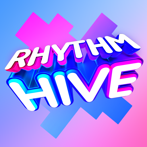 Ảnh 1 của Rhythm Hive: Cheering Season Apk v7.8.0 Android, IOS Logo game Rhythm Hive: Cheering Season với biểu tượng nhóm nhạc nổi tiếng