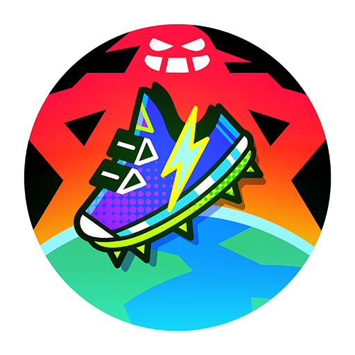 Ảnh 1 của Tải Run Legends APK 0.15.0 cho Android iOS Logo game Run Legends với nhân vật chiến đấu