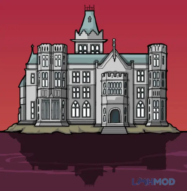Ảnh 1 của Tải Rusty Lake Hotel Mod Apk 3.0.9 (Full Version) cho Android iOs Logo Rusty Lake Hotel Mod với hình ảnh khách sạn kỳ bí