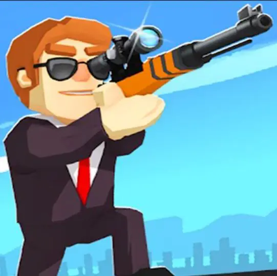 Ảnh 2 của Tải Sniper Mission Mod Apk 1.3.4 (Vô Hạn Vàng) cho Android iOs Logo game Sniper Mission Mod với phong cách đồ họa low poly