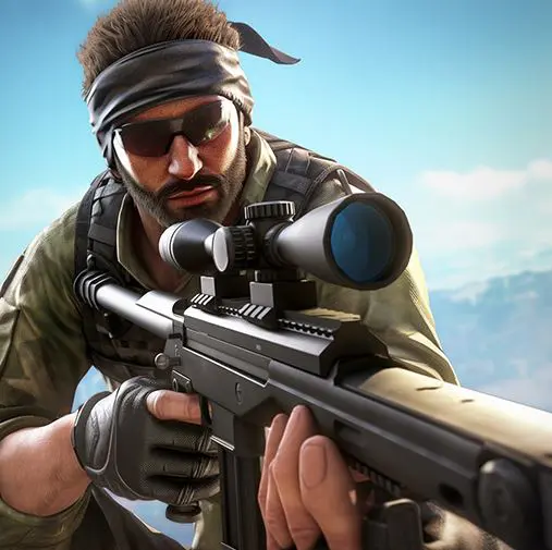 Ảnh 1 của Tải Sniper Siege Apk 1.41 cho Android iOs Logo game Sniper Siege trên Lmhmod.app