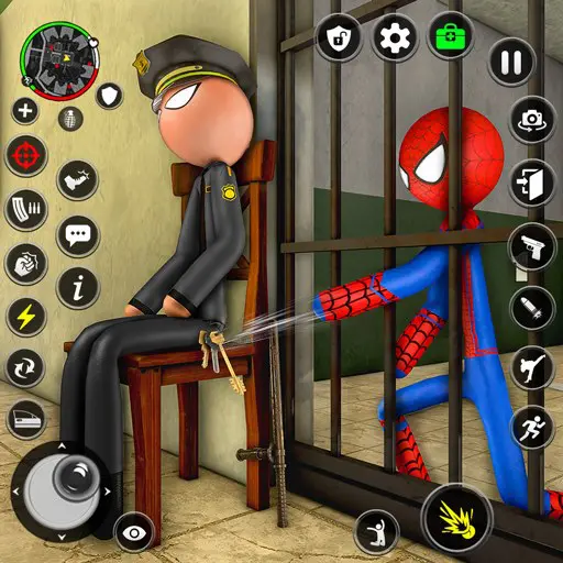Spider Stickman Prison Break APK 1.0.7 cho Android iOS