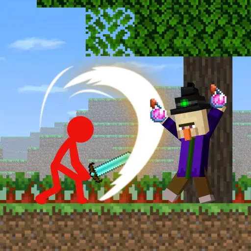 Stickman vs Craftman MOD APK 4.0.1 (Bất tử) Android
