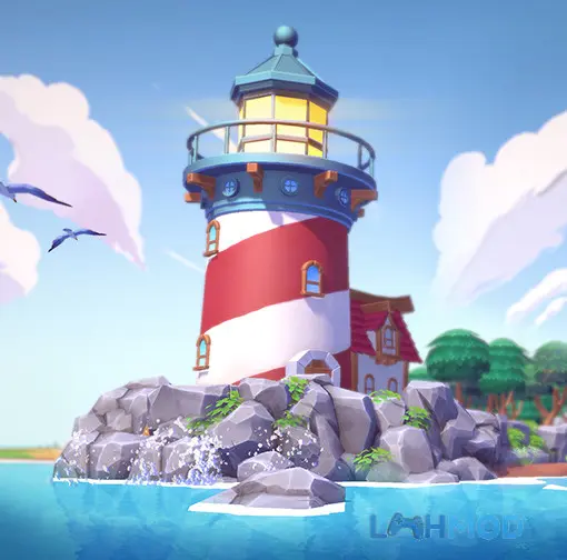 Ảnh 1 của Tải Sunshine Island Apk 0.1.7610 cho Android iOs Logo game Sunshine Island Mod Apk