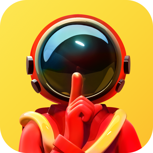 Ảnh 1 của Tải Super Sus Mod Apk 1.58.25.032 (Mega Menu) cho Android Logo Super Sus Mod với hình ảnh phi hành gia bí ẩn