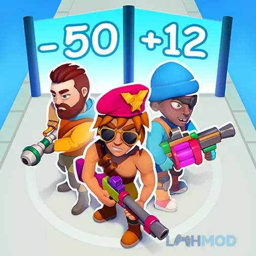 Ảnh 1 của Tải Survive Squad Mod Apk 1.6.1 (Damage, God Mode, Money) cho Android iOs Logo game Survive Squad Mod APK