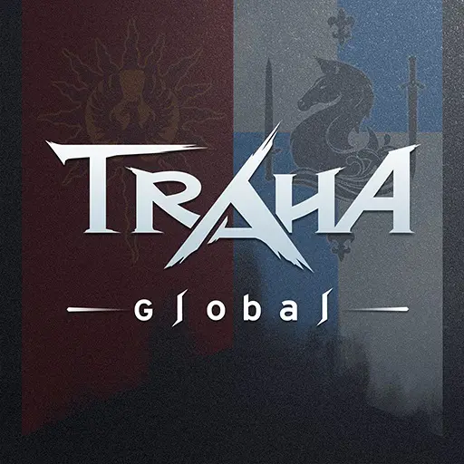 Ảnh 1 của Tải trò chơi TRAHA Global APK 1.0.16 cho Android iOS Logo của game nhập vai TRAHA Global với biểu tượng rồng