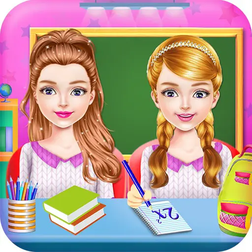 Twins Sisters Girls School Day APK 1.0.17 Android iOS
