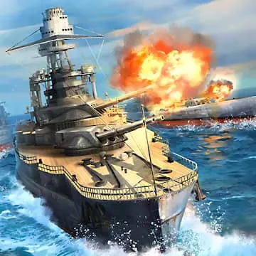 Warships Universe Mod APK 0.8.2 (Menu, Mua Sắm Miễn Phí)