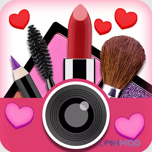Ảnh 1 của Tải ứng dụng YouCam Makeup Mod Apk 5.92.0 (Mở Khóa Premium) cho Android iOs Logo YouCam Makeup Mod APK
