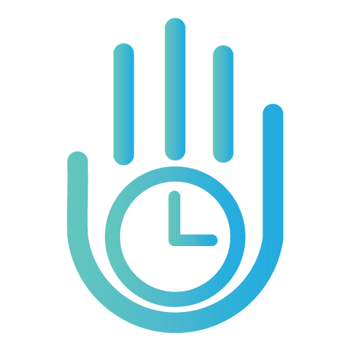 Ảnh 1 của Tải YourHour Mod Apk 2.1.9 (Mở Khóa Premium) Logo ứng dụng YourHour với biểu tượng đồng hồ