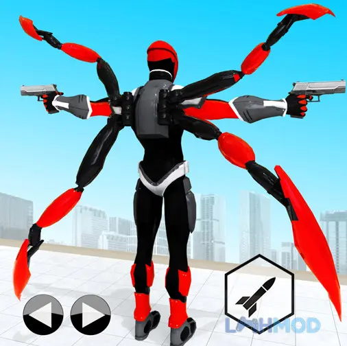 Tải Black Spider Rope SuperHero Apk 25 cho Android iOs