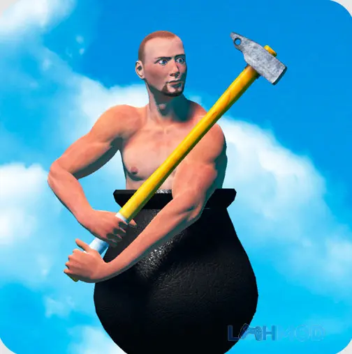 Getting over it with bennett foddy Mod Apk v1.9.8 (Menu, giảm trọng lực, tăng tốc độ game) – LMHMOD