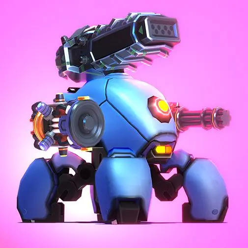 Little Big Robots Mod Apk v2.0.3 (God Mode, Dumb Enemy)