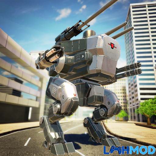 Ảnh 1 của Tải Mech Wars MOD APK 1.425 (Vô hạn tiền) cho Android iOS Robot chiến đấu Mech Wars chuẩn bị ra trận
