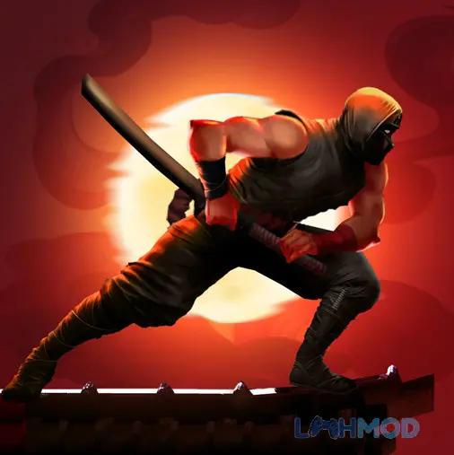 Ảnh 2 của Tải Ninja Warrior 2 Mod Apk 1.18.1 (Vô Hạn Tiền) cho Android iOs Logo game Ninja Warrior 2 mod với biểu tượng ninja